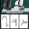 Universal 360° Rotate Kitchen Faucet Extender Aerator Plastic Splash Filter Kitchen Washbasin Faucet Bubbler Nozzle