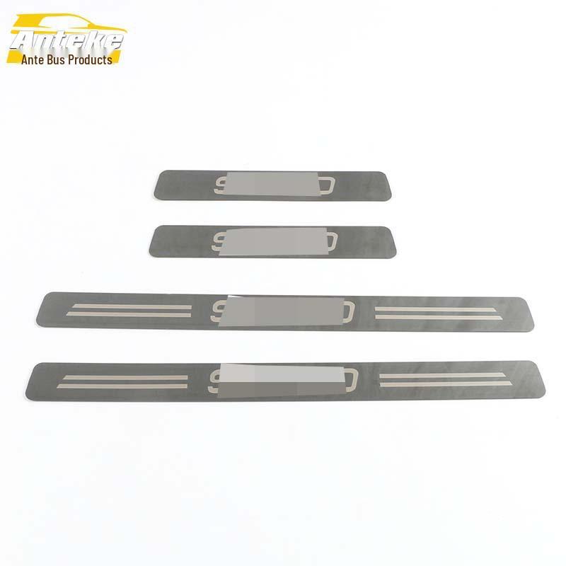 Ankai Stainless Steel Welcome Pedal for 2020 S60 - Anti-Scratch Decorative Threshold Strip