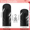 6 Pcs Hair Extensions Storage Bag Hanger Bag Wig Storage Bags With Hook Hanger 23.6 & 31.5 Inch Dustproof Wig Bags Portable Wig