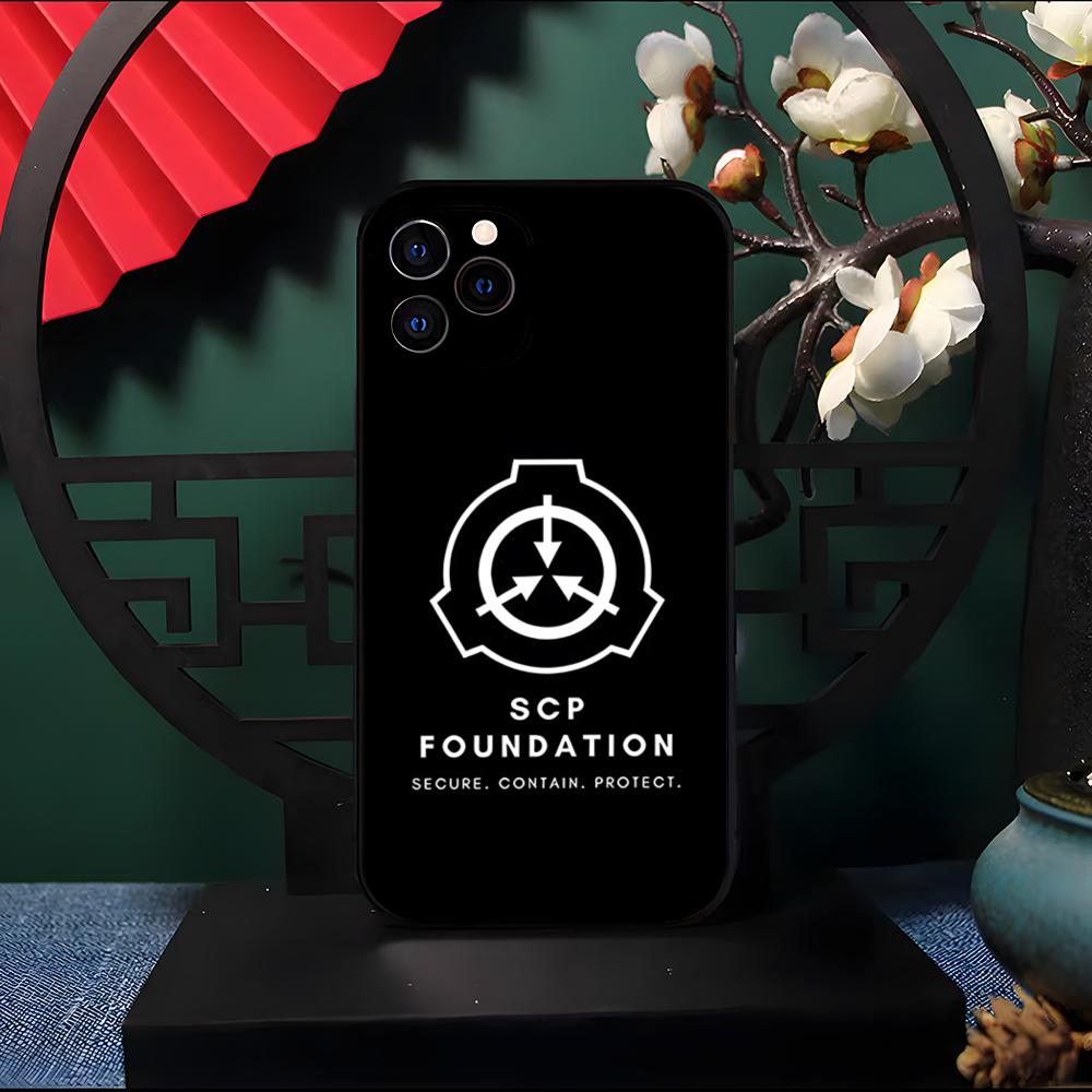SCP Foundation Phone Case For IPhone 17 Pro Max 16 15 14 Pro Max 13 11 Air Plus Silicone Cover