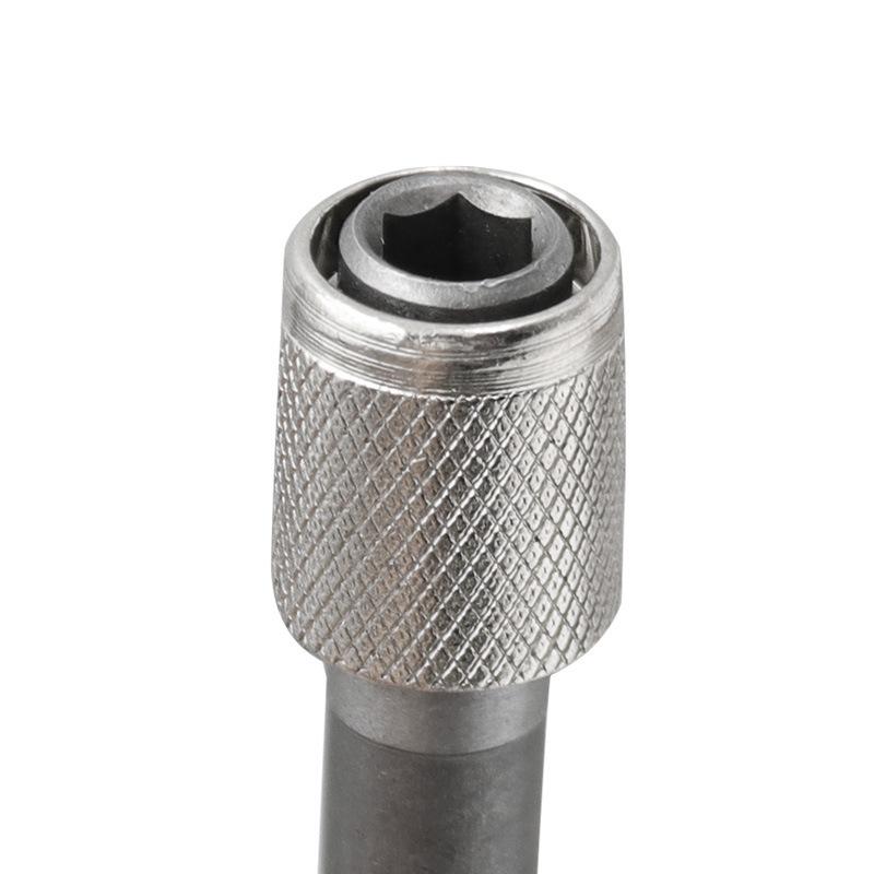 Round Handle To Hex Shank Converter: Hammer Drill Adapter and Impact Socket Tool.