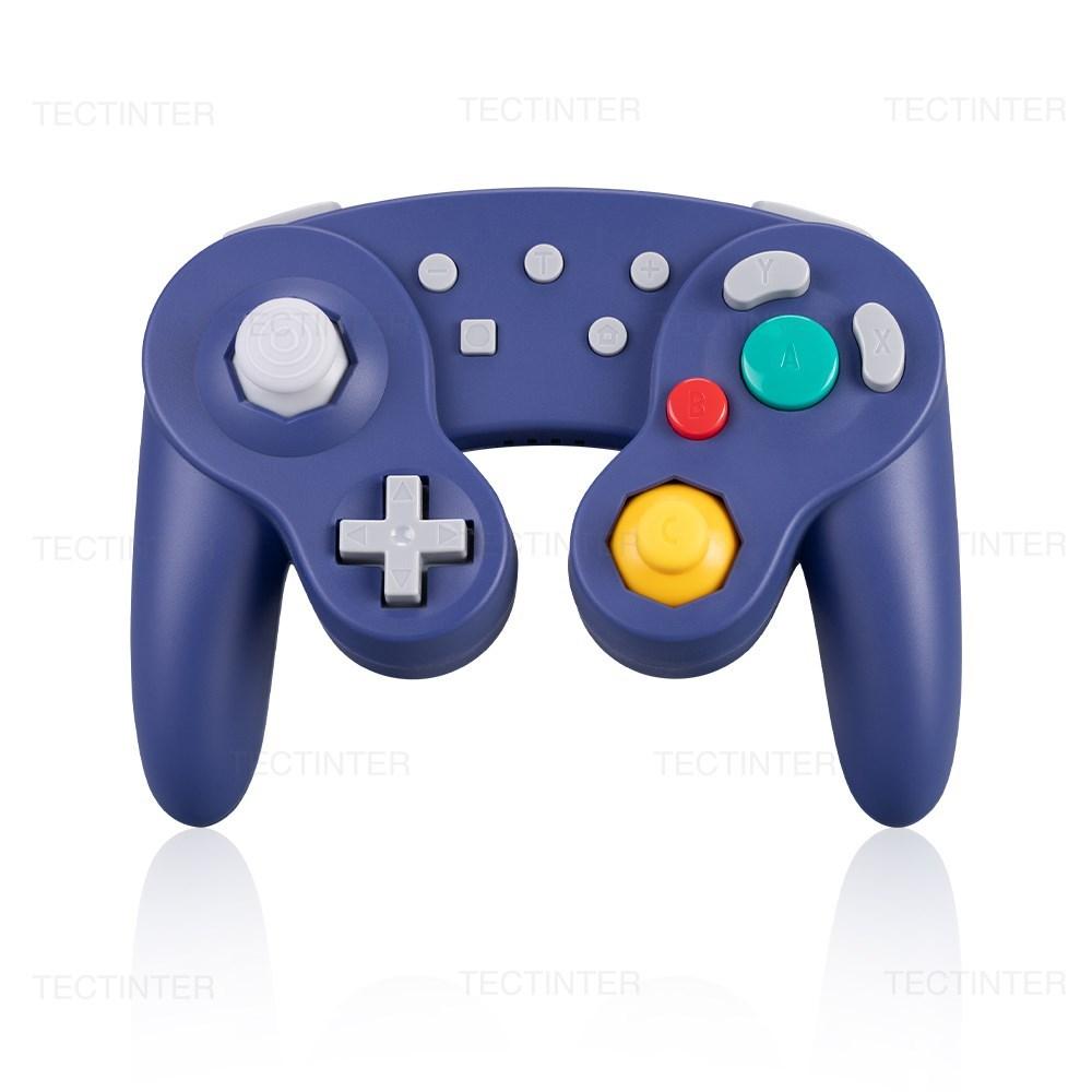 Bluetooth-kompatibler Gamecube Controller für NS Switch 2/Switch Konsole Gamepad für Steam/Android/PC Joystick mit Turbo-Funktion