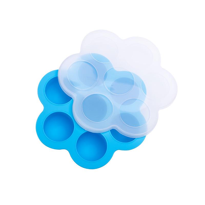 

Baby Silicone Food Container & Ice Cube Tray with Steamed Egg Cooker