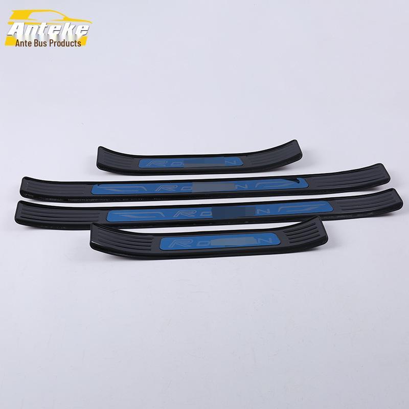 Fits 18 XC60 Models: Sill Trim Bright Strip, Bumper Trunk Welcome Pedal, Anti-Scratch Trim