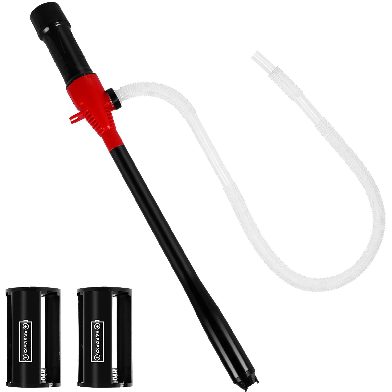 

Liquid Transfer Pump Battery Operated Siphon Liquid Extractor Pump 2.2 Gallons per Min Portable Water Diesel Fuel Transfer Pump чорний