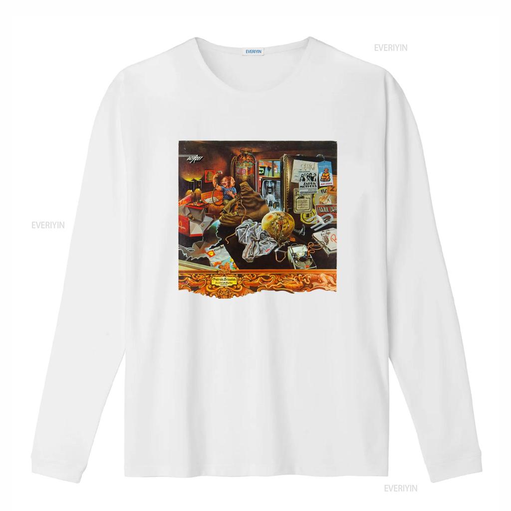 Over Nite Sensation Classic Frank Zappa The Mothers of Invention Vintage Rock Art T Shirt Vintage Washed Slightly Breathable