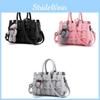 Women's 2023 New Style Handbag Urban Simple Weaved Shoulder Bag Pu Material
