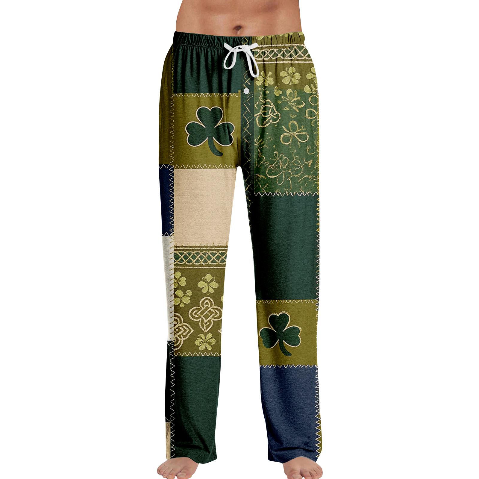 

Men s St. Patrick s Day Print Home Sleep Pants XXL