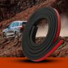 High Performances Ribbed Partition Weatherstrip Dust Water Barrier Sound Insulation Auto Adhesive Design For Trucks SUVs