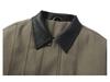 Men's Winter Lapel Workwear Jacket - Deconstructed Patchwork Cotton, Loose Fit