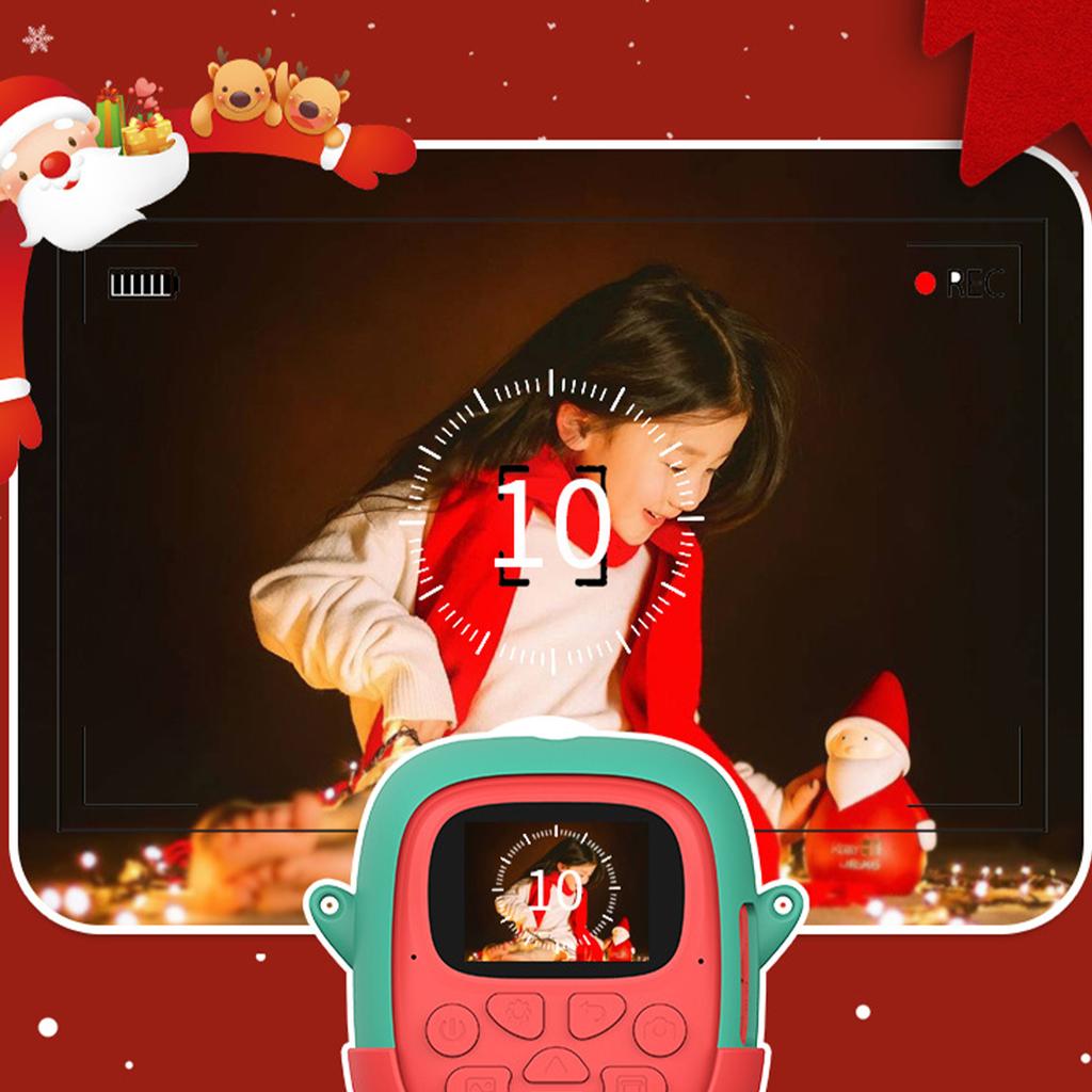 Children's Camera, Instant Thermal Printing, Instant Camera, Christmas Gift, Flip Lens