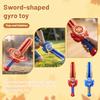 Spinning Sword With Light-up Pull Cord, Children's Toy, Boy's Fighting Spinning Top Toy