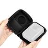Carrying Case for Action Camera with Wrist Strap PU Leather Protective Travel Bag