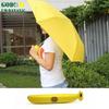 Cute Banana-Shaped Three-Fold Umbrella for Women Windproof Novelty Gift for Lovers