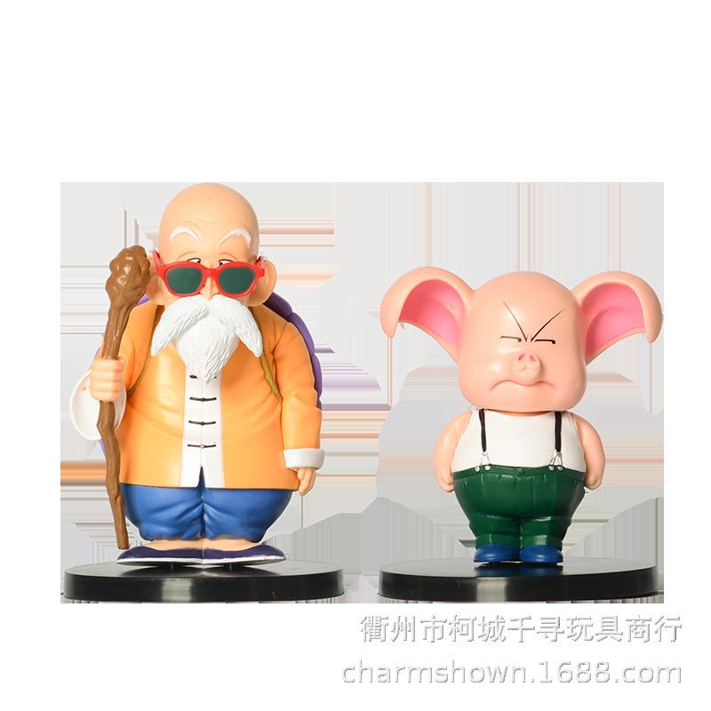 Dragon Ball Figure Son Goku Krillin Anime Figure Kawaii Cute Child Figurine Pvc Statue Doll Collection Decoration Toys Gift