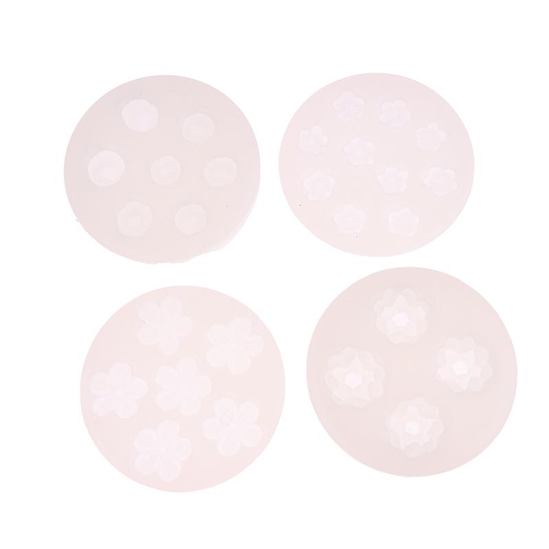 1Pc Mini Cherry Blossom Peach Blossom Silicone Mold Diy Mousse Cake Fondant Baking Tool Gypsum Glue Resin Clay Decoration Mold