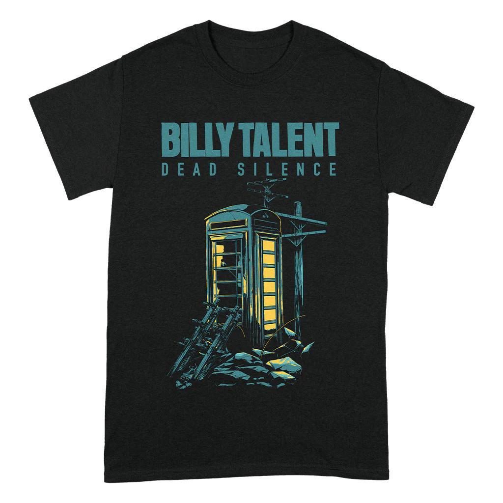 Hot Billy Talent Band Dead Silence Cotton Black All Size T Shirt For Men MC136 Unisex T-Shirt S
