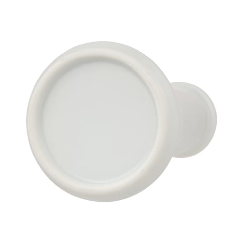 Tomatsu Shoten Buddhist Altar Verse, Ceramic, Trapezoidal, Plain White, 4.0mm Sakaki Stand