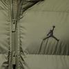 Jordan Brooklynn Therma-Fit Impermeabile Calda Zip Bidirezionale Giacca di Cotone Uomo giacche Verde Oliva HV0532-222