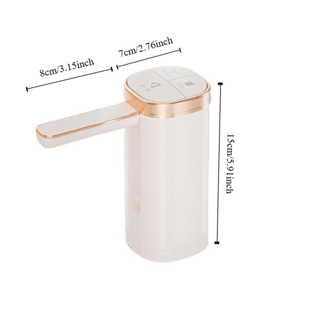 Automatic Gallon Bucket Water Pump Quantitative Water Output Rechargeable Electric Water Dispenser Wireless Water Bottle Pump