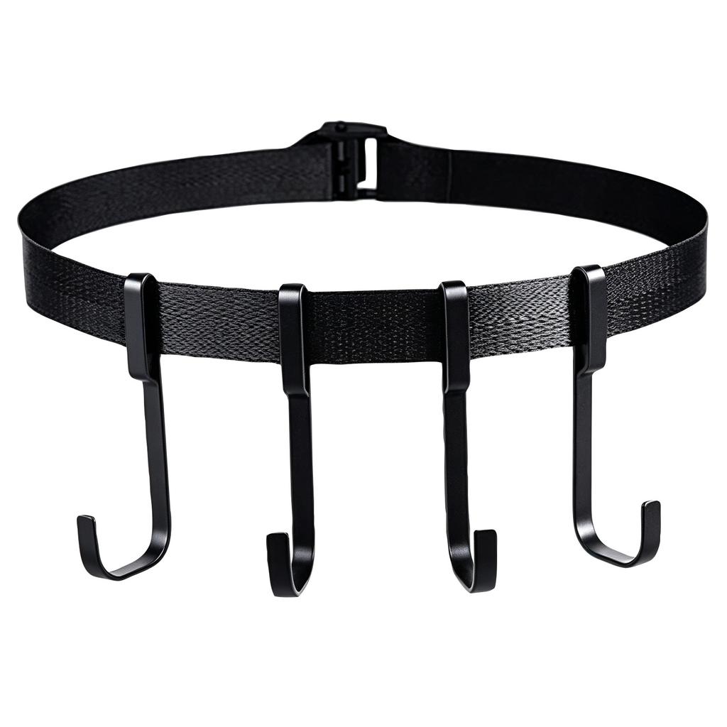 Multifunctional Belt- Hanging Strap: A Portable Suspension And Storage Tool Designed For Outdoor Camping. Crafted From High-strength, Materials, It