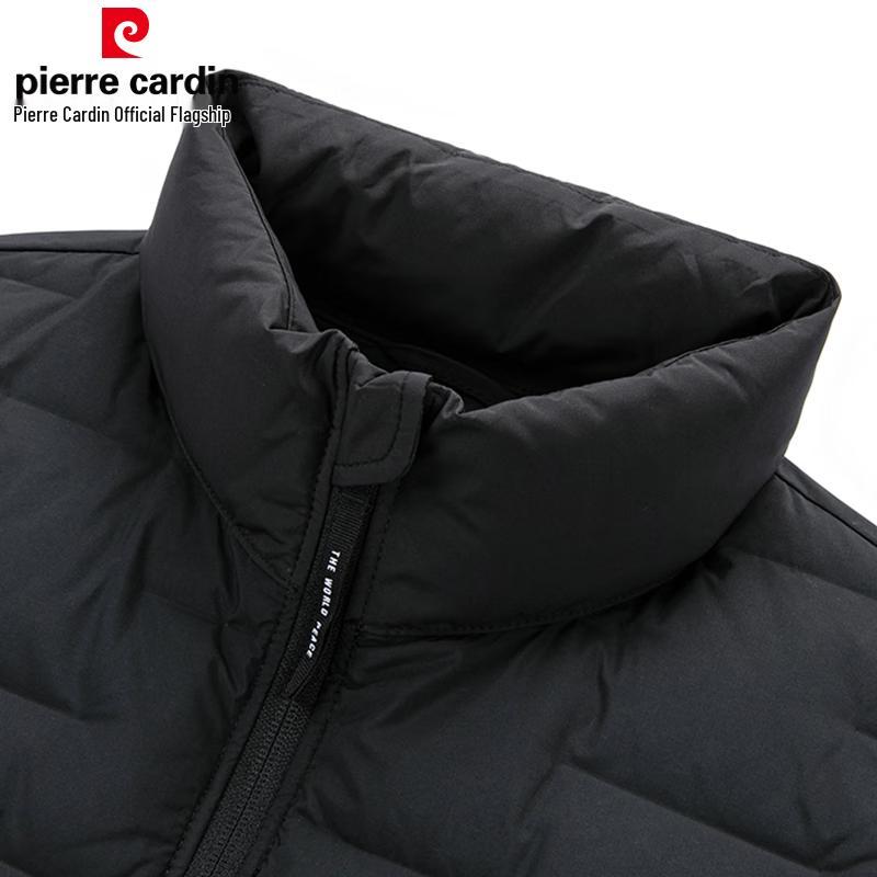 Pánská lehká péřová vesta Pierre Cardin se stojáčkem