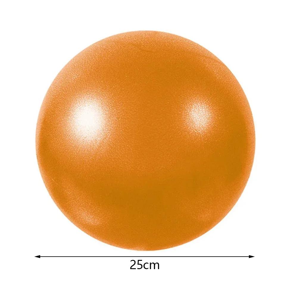25cm Anti-Druck Explosionsgeschützt Durchmesser Yoga Übung Gymnastik Pilates Yoga Balance Ball Fitnessstudio Heimtraining Yogaball