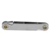 2pcs 55 Degree Thread Measuring Gauge Thread Pitch Gauge Tool  For Thread Measurement