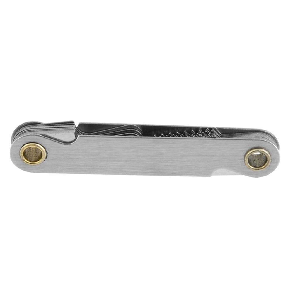 2pcs 55 Degree Thread Measuring Gauge Thread Pitch Gauge Tool For Thread Measurement
