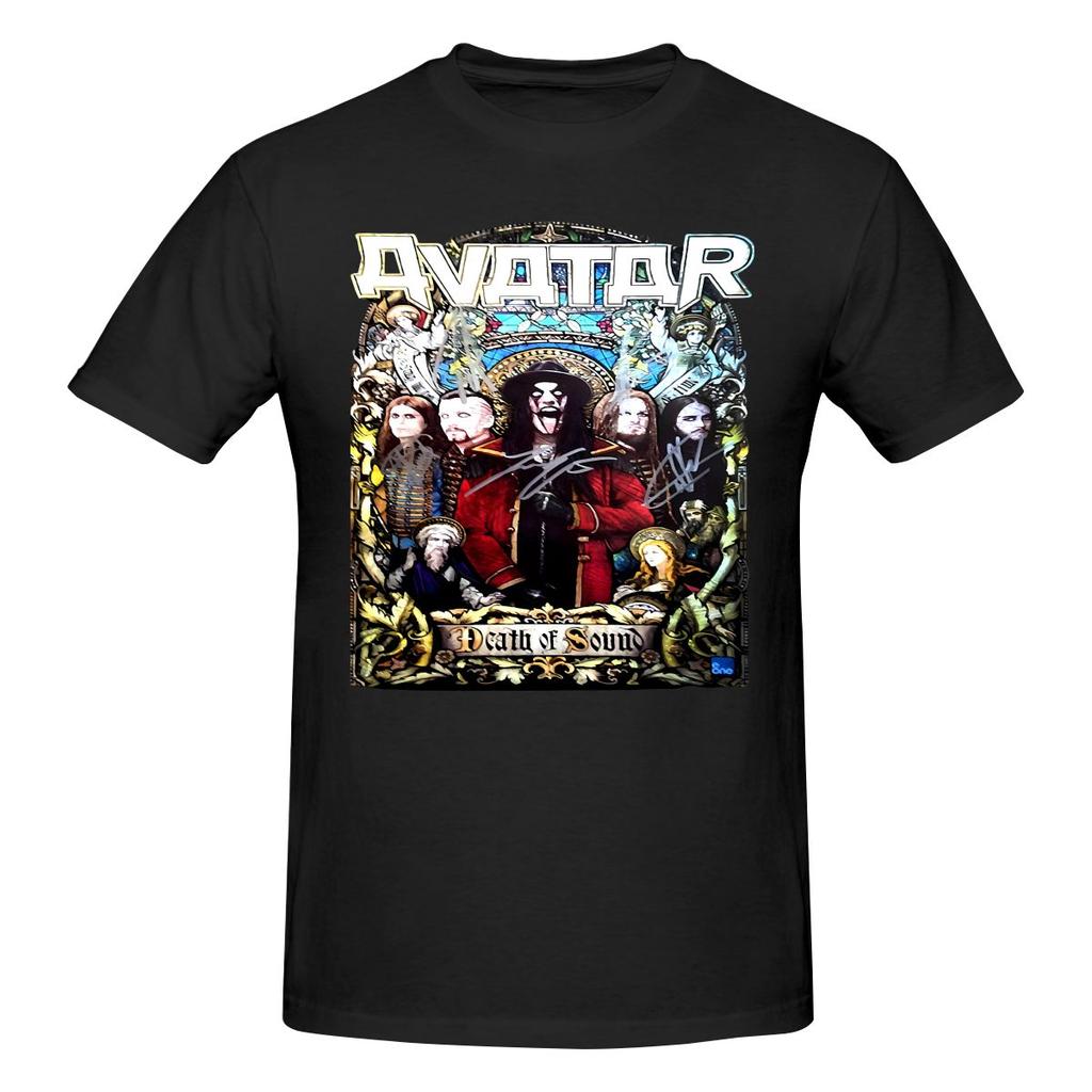Avatar Death of Sound Band Photo Black T-shirt