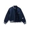 New Era New York Yankees Simple Retro Nylon Loose Baseball Jacket Unisex Jackets Dark-Blue 12866518
