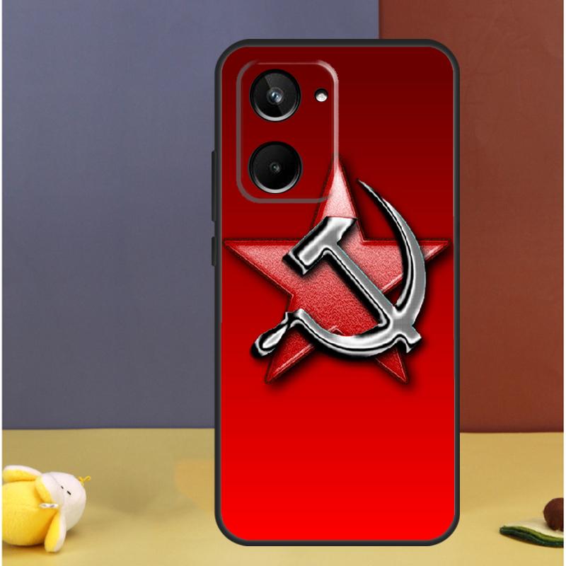 USSR Flag Soviet Union For Realme 15 Pro GT7 10 11 12 13 14 Pro Plus C67 C65 C63 C61 C55 C53 C51 C35 C71 C75 Case