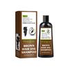 Haarshampoo mit pflanzlichen Inhaltsstoffen, Haarfärbeshampoo für graue Haare von Frauen und Männern, 100 ml