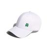 Adidas Recycled Polyester Elastane Baseball Caps Unisex White Adidas JF1007
