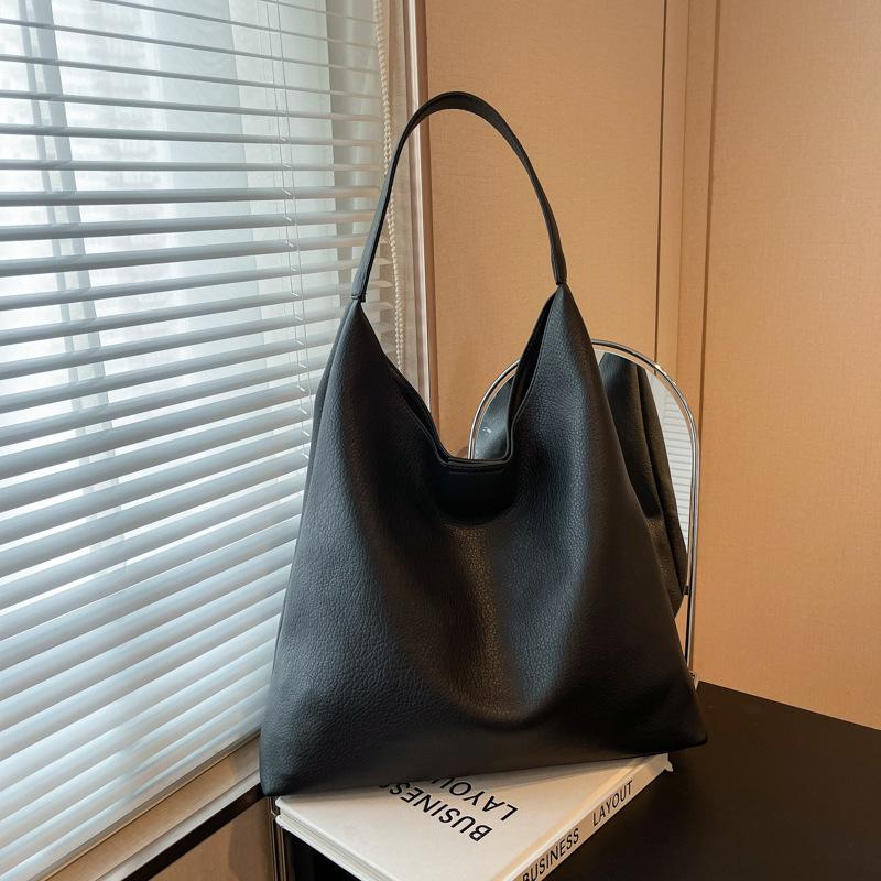 Lazy Wind Bag Women's Large-capacity New Autumn and Winter Versatile Simple Shoulder Bag Commuter Tote Bag