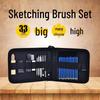 33-Piece Sketching & Drawing Pencil Set for Adults