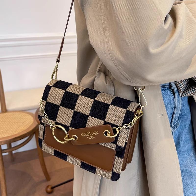 High-end Small Bag Women's 2025 New Fashion Women's Messenger Bag Versatile Niche Ins Texture Explosive Small Bag