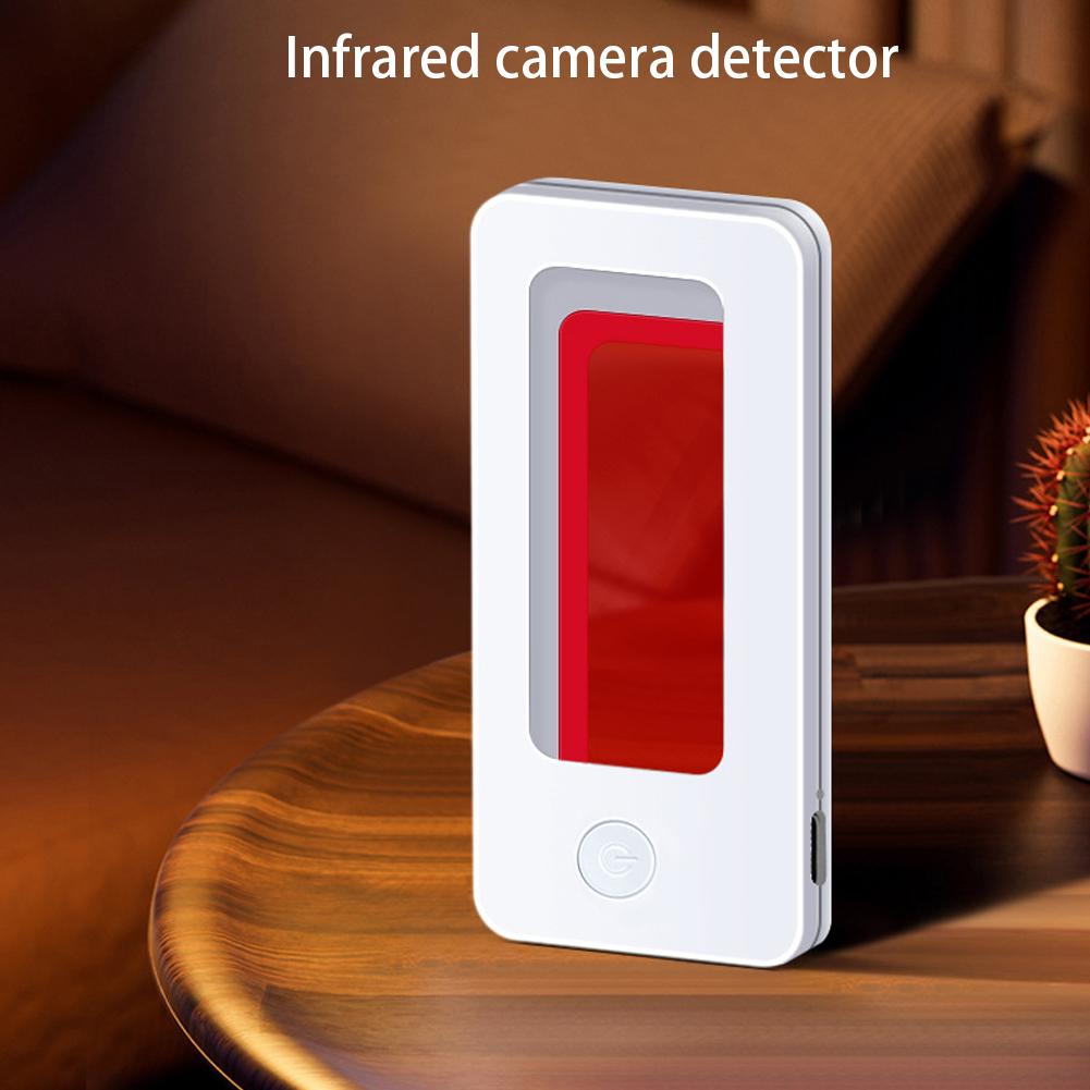 Camera Detector 4 Modes Infrared Light Cam Detector 220mAh Bug Detector Car GPS Tracker Detector for Home Office Travel Car