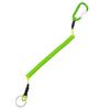 1Pc Mountaineering Buckle Wire Rope Fishing Gear Missed Rope Key Anti-lost Lanyard Retractable Fast