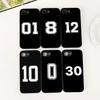 Number Football Basketball Sport No 24 5 10 23 Phone Case for Apple iPhone 12 13 Pro Max Mini ProMax X XR Air XS 12Pro 13Pro