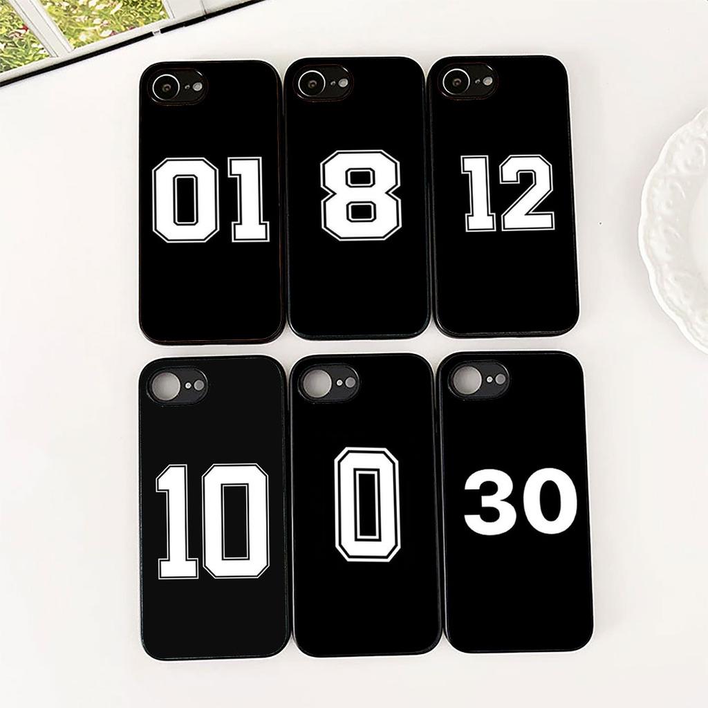 Number Football Basketball Sport No 24 5 10 23 Phone Case for Apple iPhone 12 13 Pro Max Mini ProMax X XR Air XS 12Pro 13Pro