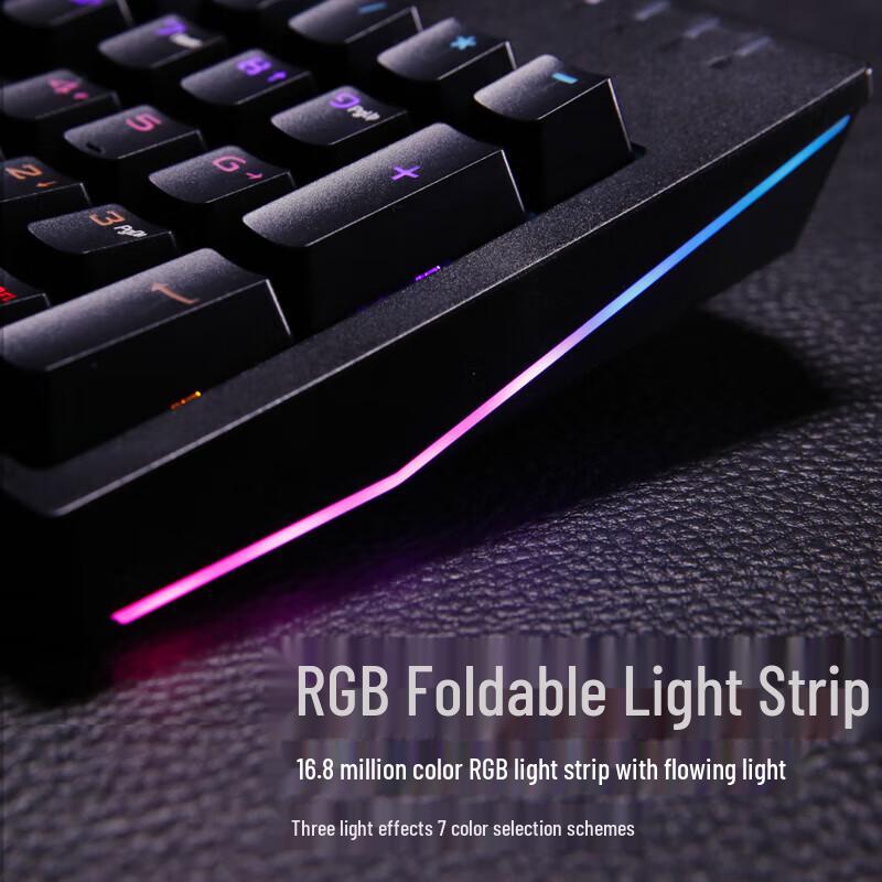 Lenovo K104 104-Key RGB Wired Mechanical Keyboard