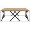 Artisan Oak Coffee Table 100 x 100 x 40 cm Particleboard