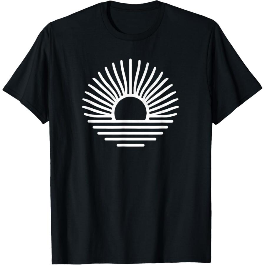 

Minimal Art Sunset Sunrise T-Shirt XXXXXL чорний