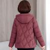 Autumn Winter Thicken Warm Parka Women Casual Solid Color Big Pocket Loose Short Hooded Coat Jackets Outwear