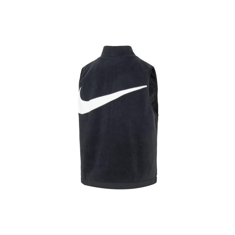 Nike Vests Men's Black Stand Collar Moderate Other DQ4899-010