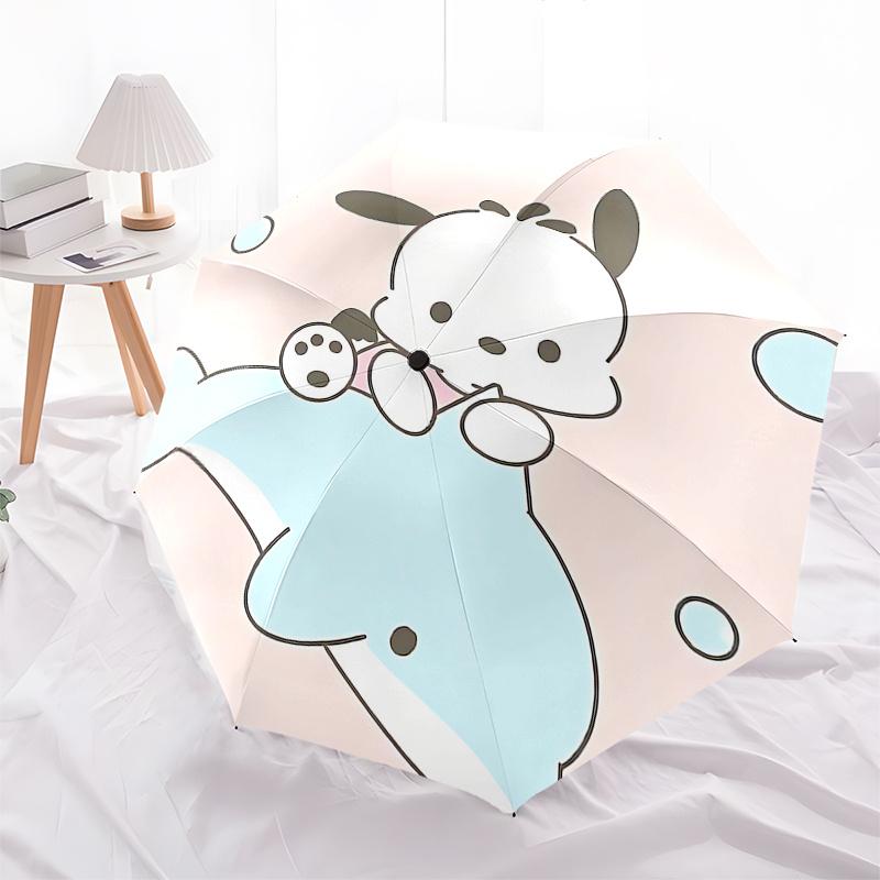 1pc Kawaii Cute Whale Umbrella - Automatic Open Close with Foldable Design, Iron Frame for Outdoor Use, Perfect Gift for Fans, Travelers, Daily Use, F