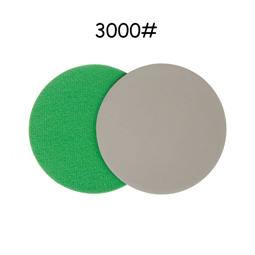 5/10/20Pcs Abrasive With Loop Wet or Dry Sandpaper Pads Sanding Disc 60 - 10000 Grit 5'' 125mm
