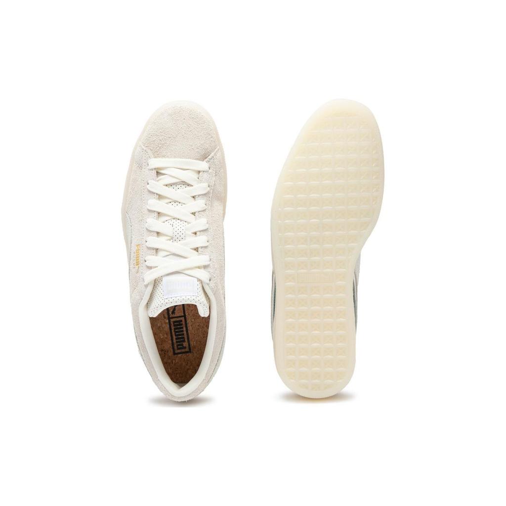 Puma Suede Classics OG Warm White Archive Green Men Sneakers Cream Sedate-Grey 398569-01