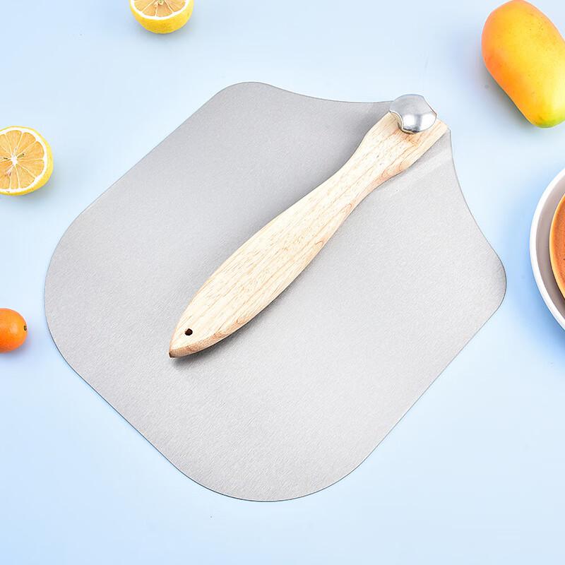 Folding Pizza Peel with Wooden Handle